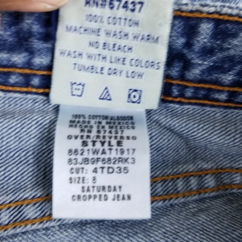 Polo Ralph Lauren Saturday Cropped Jeans - Picture 5 of 5